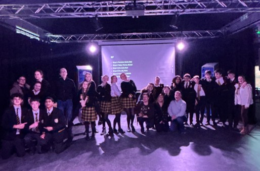 Year 9 drama students perform for parents