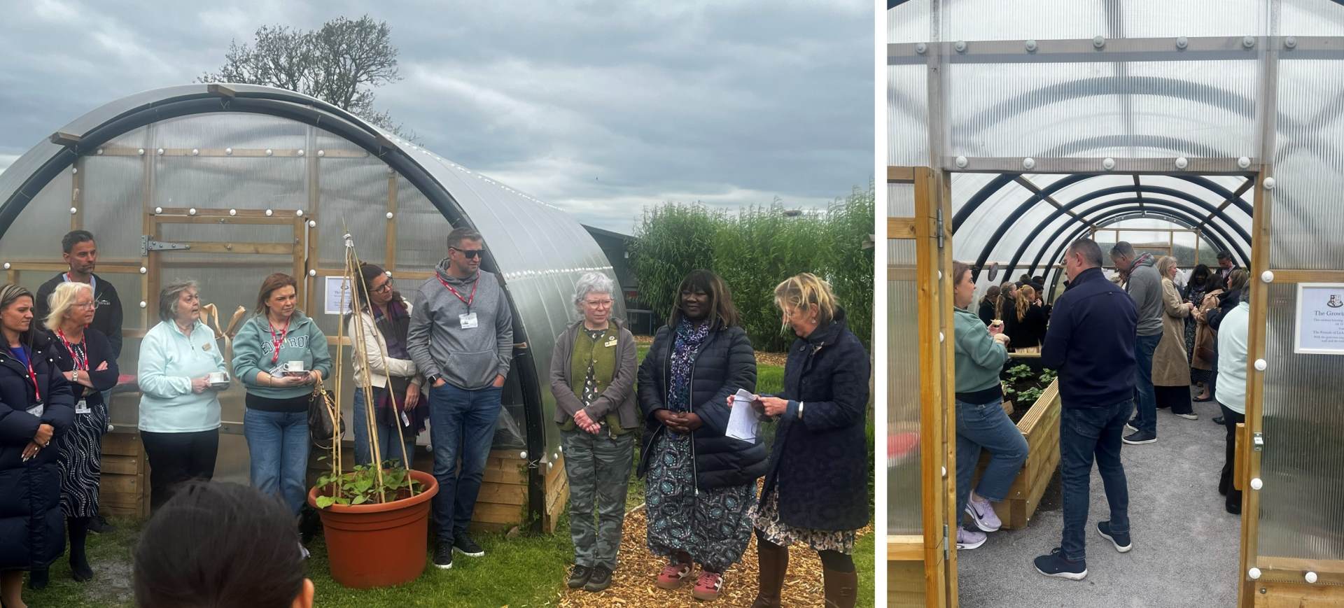 Official opening of the Growing Classroom at Longdon