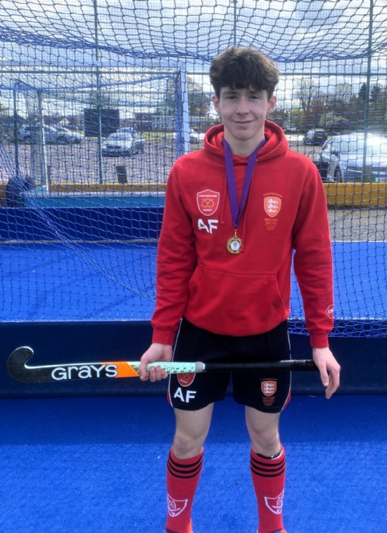 Alex in Championship-winning team