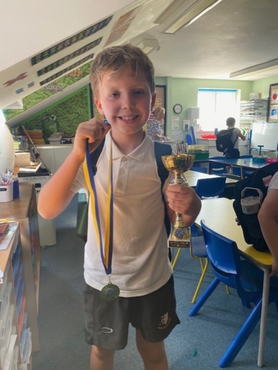 Arthur's double football success