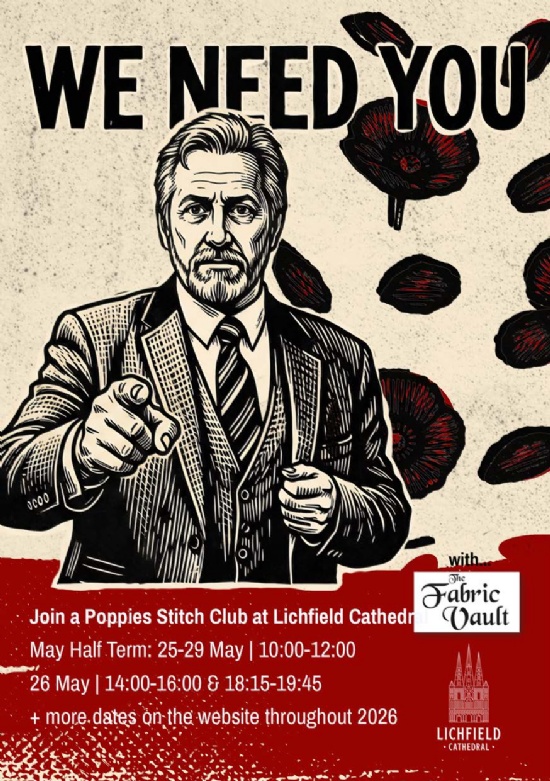 Poppies Stitch Club during half term
