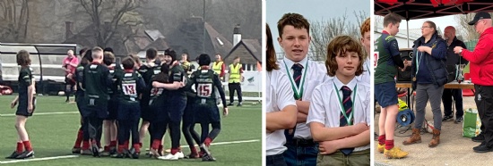 Rugby County Cup success!