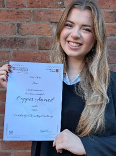 Success in Cambridge Chemistry Challenge