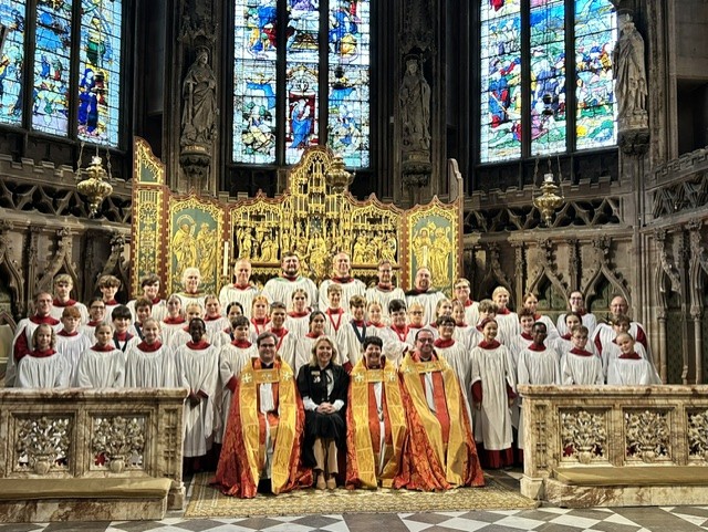Welcoming new Choristers