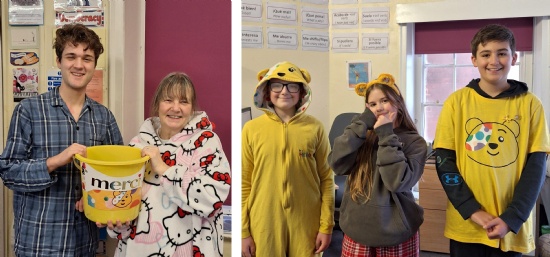 Children in Need total raised by LCS
