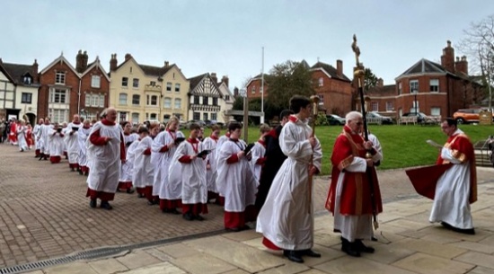 Easter celebrations with the Choristers