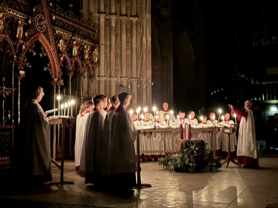 A busy Christmas for the Cathedral Choir