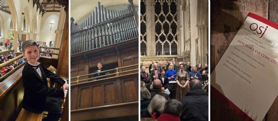 Laurie at Dorchester Abbey