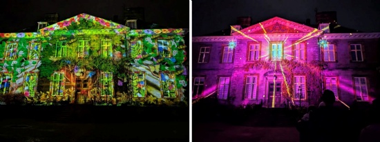 Sparkling Christmas light show