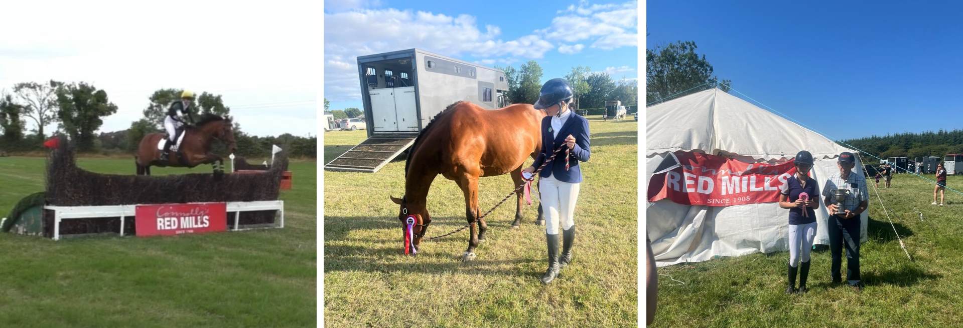 Luella and Jack eventing success in Ireland