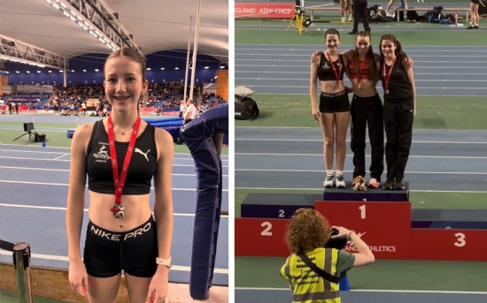 Maisie 2nd in the UK in pole vault!