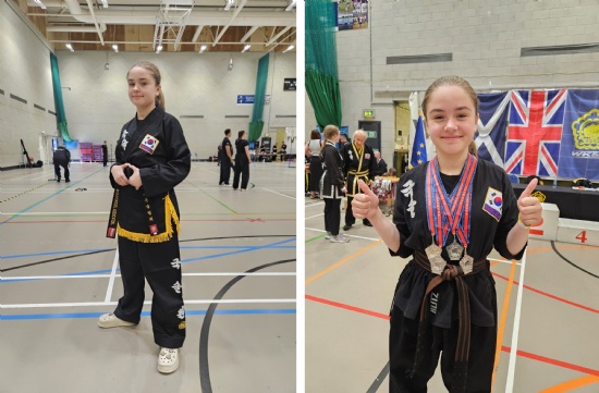 Molly's amazing martial arts