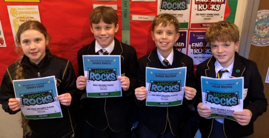 Years 3 to 6 in NSPCC Rocks!