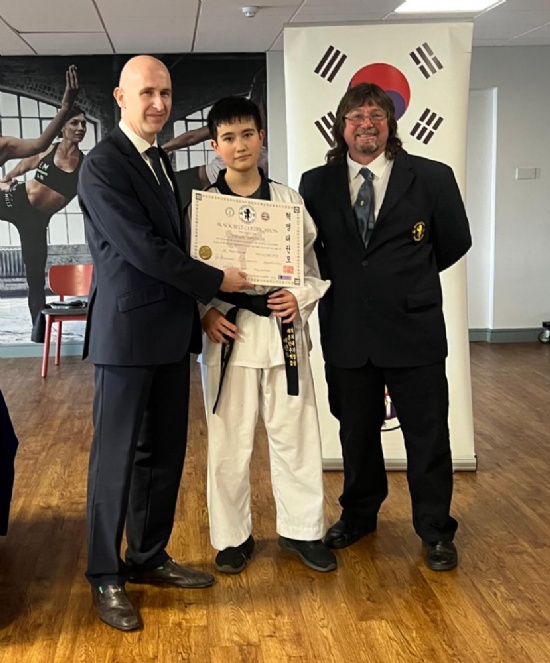 TaeKwon-Do Black Belt for William