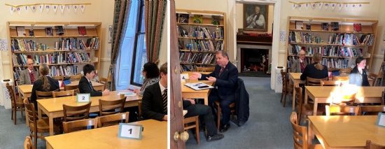 Year 11 Mock interviews with Bridge Builders