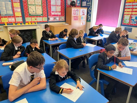 Maths fun with Years 2 and 8