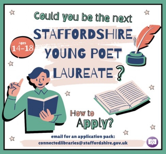 Could you be Young Poet Laureate for Staffordshire?