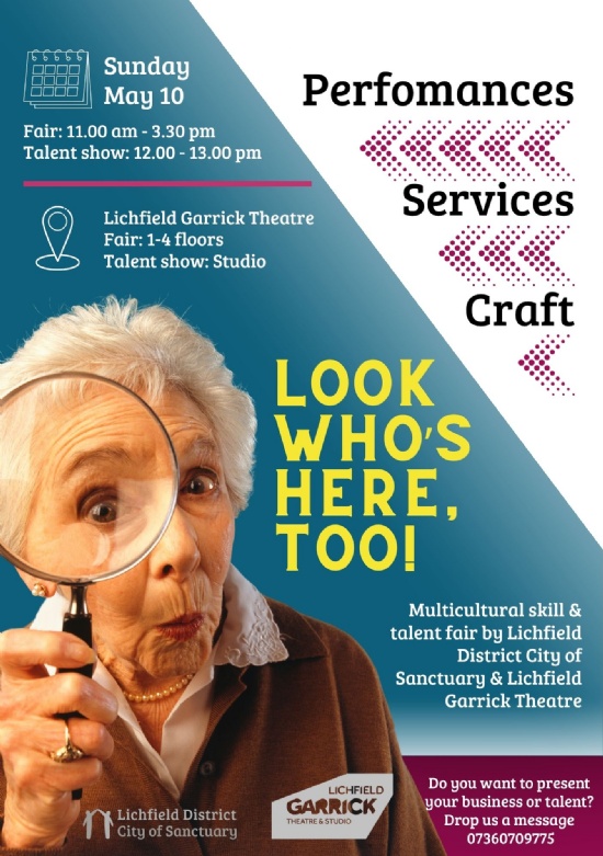 Multicultural Skill and Talent Fair, Lichfield Garrick