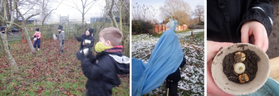 Outdoors with the Growing Minds curriculum