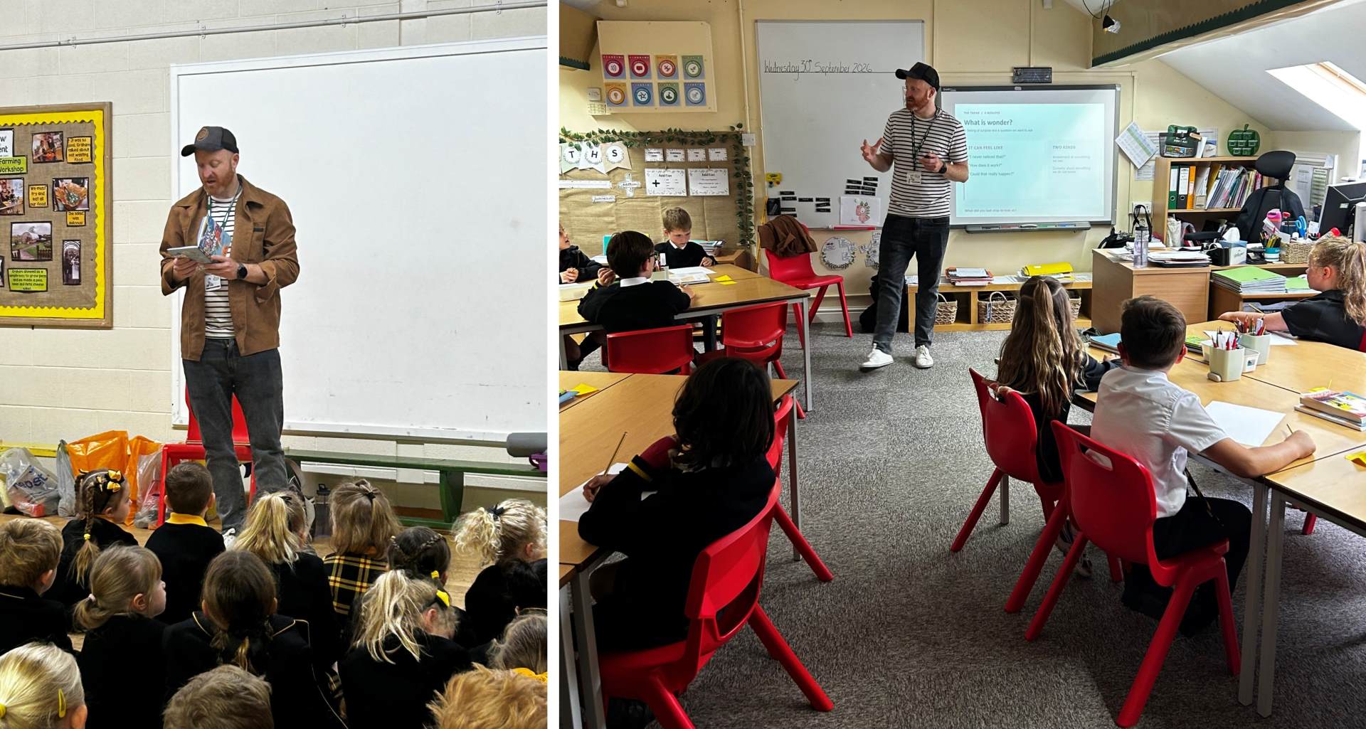 Creative workshops with Daniel Thompson, Poet