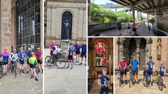 Sammy's amazing Three Cathedrals ride