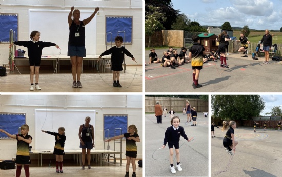 Skipping Workshop at Longdon