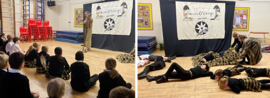 Vikings ho! with Year 4